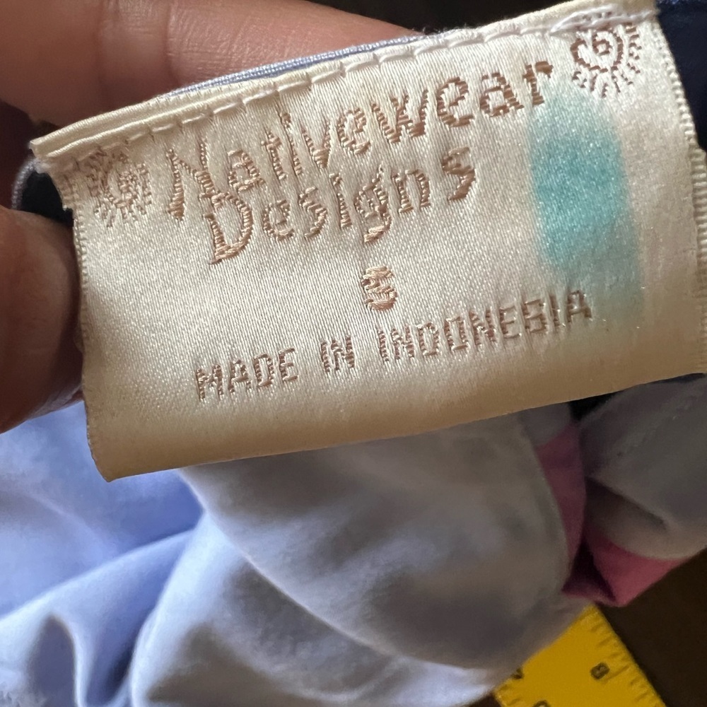 Vintage 90s Native Wear Patchwork Embroidered Jac… - image 4